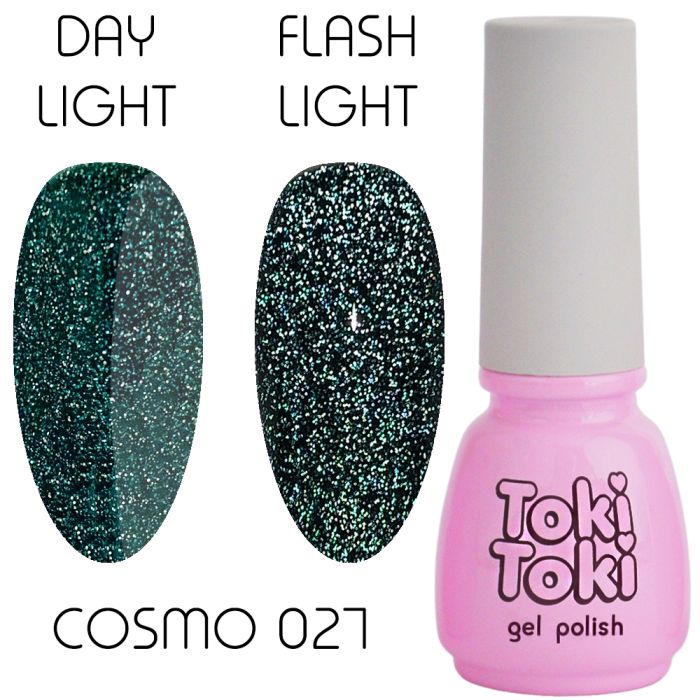Гель-лак светоотражающий Toki Toki Cosmo №27, 5 мл