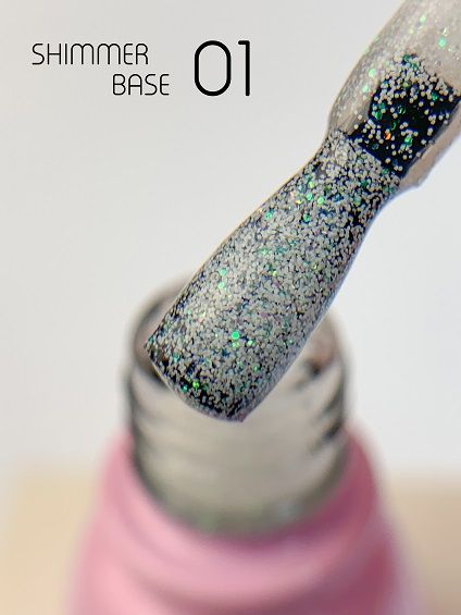 Кольорова база Toki-Toki Shimmer base № 01	5мл									