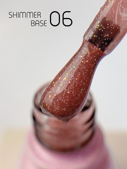 Кольорова база Toki-Toki Shimmer base № 06	5мл		