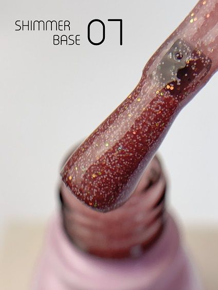 Кольорова база Toki-Toki Shimmer base № 07	5мл		