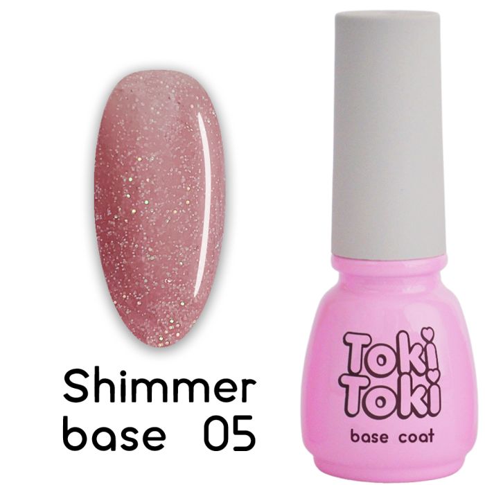 Кольорова база Toki-Toki Shimmer base № 05	5мл		