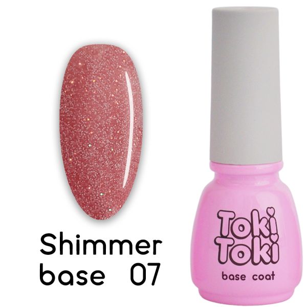 Цветная база Toki-Toki Shimmer base № 07	5мл		