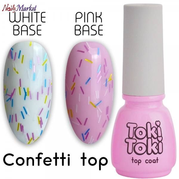 Топ без липкого шару Toki Toki Confetti top 5мл