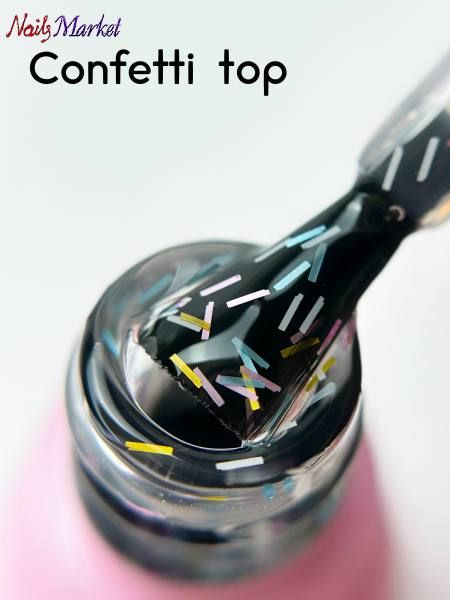 Топ без липкого шару Toki Toki Confetti top 5мл