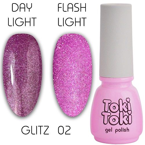 Гель-лак Toki-Toki Glitz GZ02