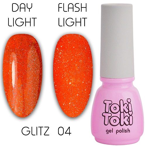 Гель-лак Toki-Toki Glitz GZ04