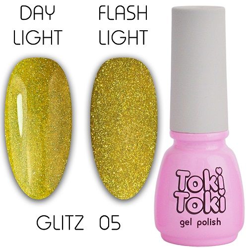 Гель-лак Toki-Toki Glitz GZ05