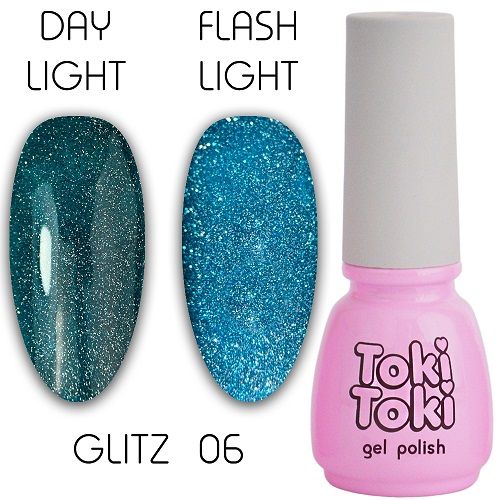Гель-лак Toki-Toki Glitz GZ06