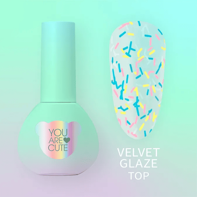 Топ декоративний You Are Cute Top Velvet Glaze матовий, 5 мл