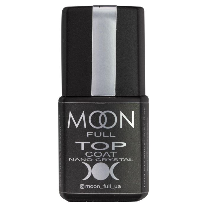 Топ Moon Full Nano Crystal стійкий до подряпин без липкого шару 15мл