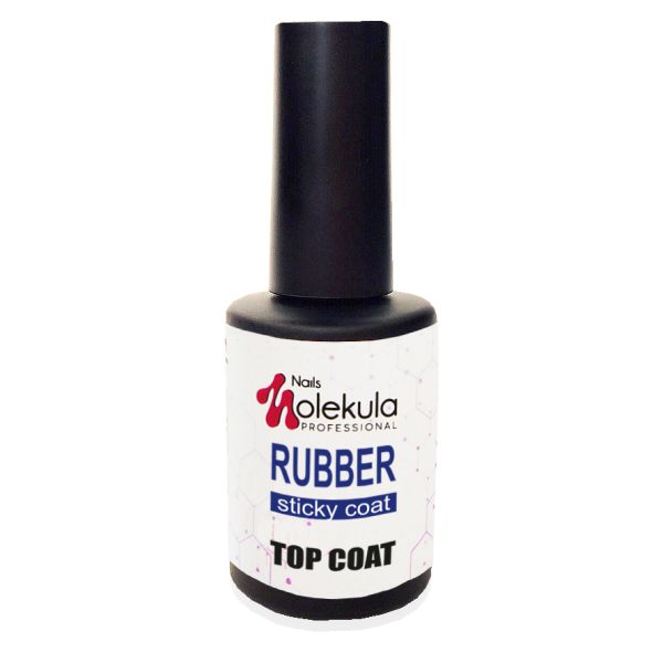 Топ каучуковий з липким шаром Molekula Top Rubber sticky 12мл