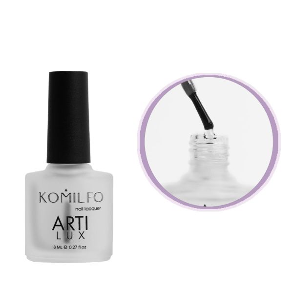 Швидковисихаючий закріплювач для лаку Komilfo ArtiLux Fast Dry Top  8 мл
