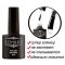 Топ Komilfo Top Coat  закрепитель для гель-лака без липкого слоя,с УФ фильтрами 8 мл