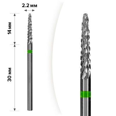 Фреза твердосплавна Mart М-102  Конус Green 2*14