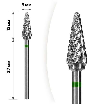 Фреза твердосплавна Mart М-119  Конус Ялинка Green 5*13
