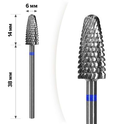 Фреза твердосплавна Mart  М-123 Кукурудза Blue 6*14