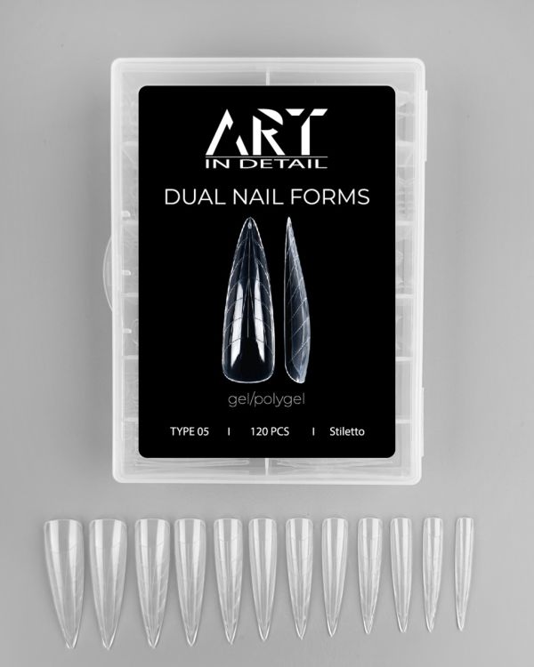 Многоразовые верхние формы ART Dual Nail Forms, Type 05