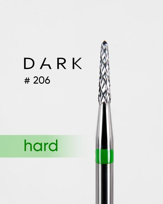 Фреза ТВС Dark №206 зеленая