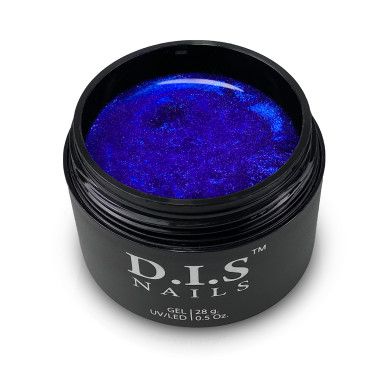 Гель камуфлюючий D.I.S Nails Hard Ultramarine Shimmer 28г