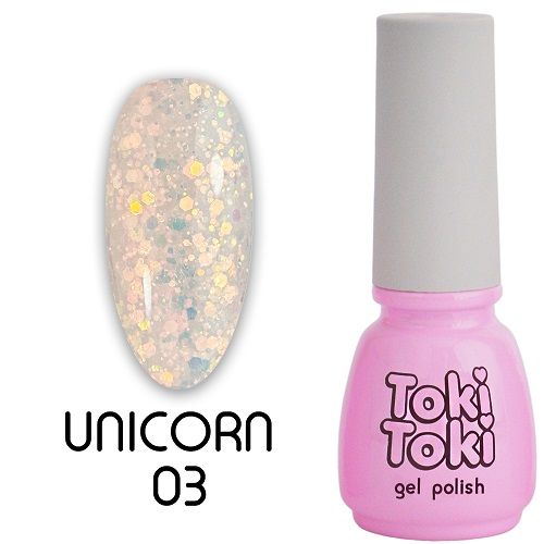 Гель-лак Toki-Toki Unicorn UN03 5мл