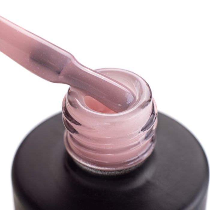 Komilfo Bottle Gel Nude Glitter, 15 мл, з пензликом
