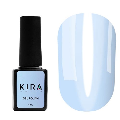 Гель-лак Kira Nails Vitrage №V22 (ніжно-блакитний, вітражний), 6 мл