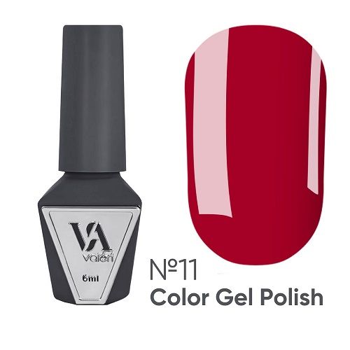 Гель лак Valeri 6 ml №11 красновато-малиновый
