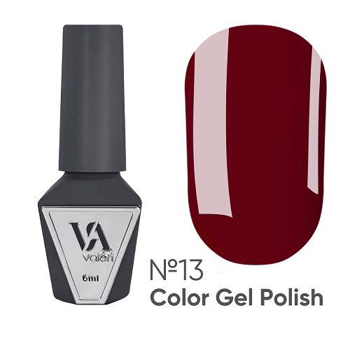 Гель лак Valeri 6 ml №13 бордо