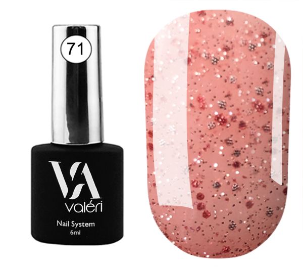 База світловідбиваюча Valeri Base Flash collection 6мл 71