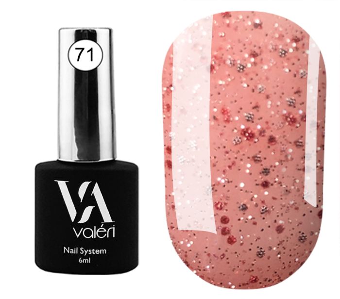 База світловідбиваюча Valeri Base Flash collection 6мл 71