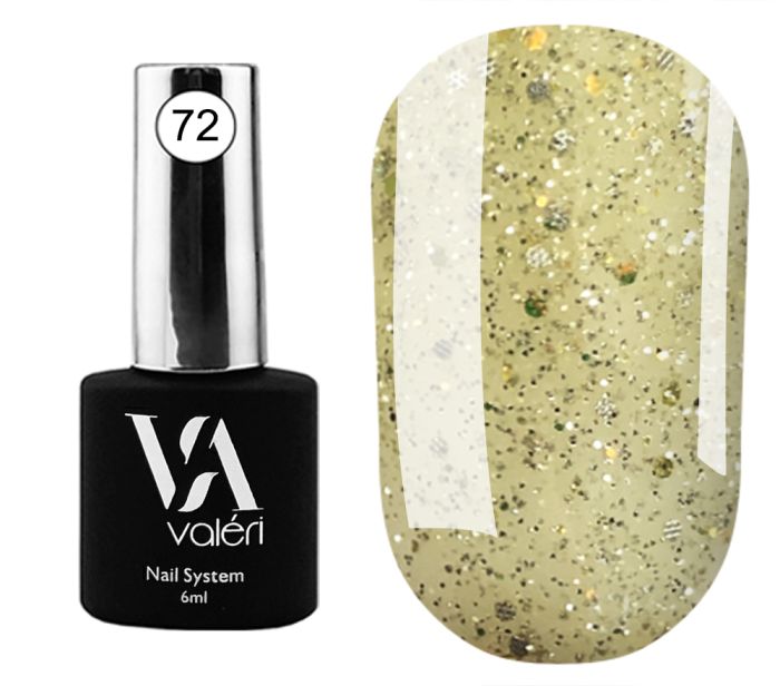 База світловідбиваюча Valeri Base Flash collection 6мл 72