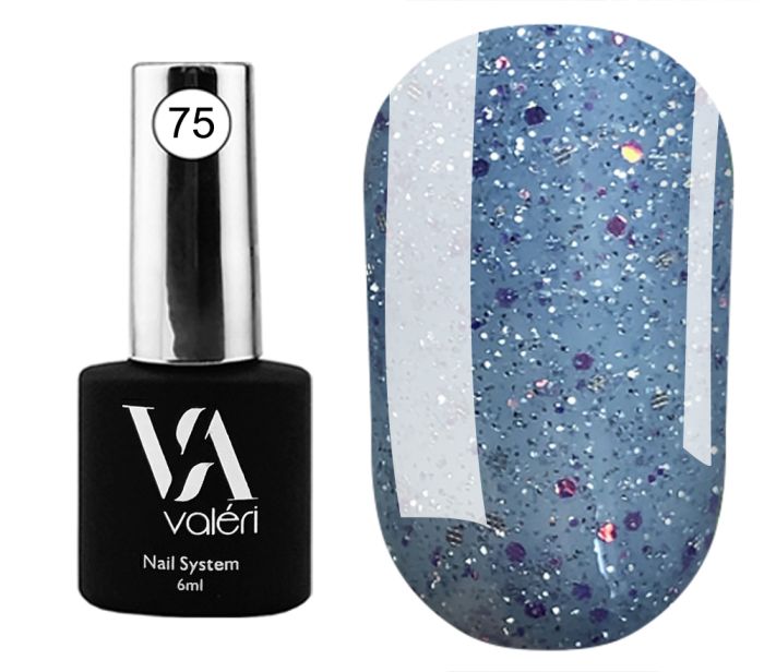База світловідбиваюча Valeri Base Flash collection 6мл 75