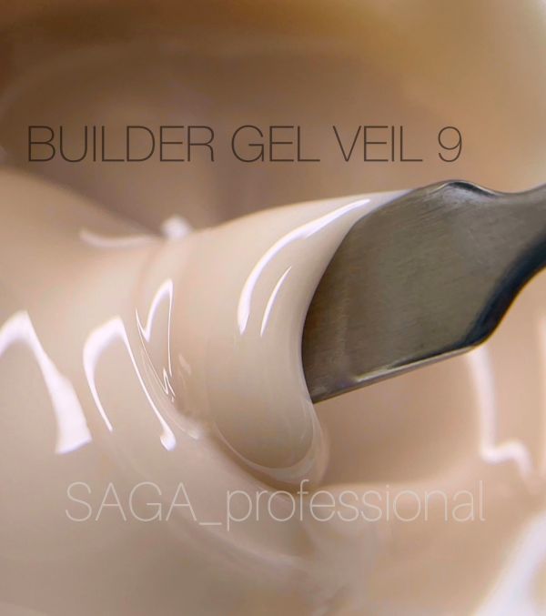 Гель моделюючий Saga Builder Gel Veil №09