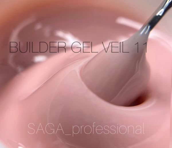 Гель моделюючий Saga Builder Gel Veil №11