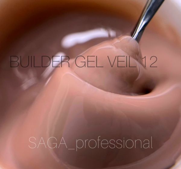 Гель моделюючий Saga Builder Gel Veil №12