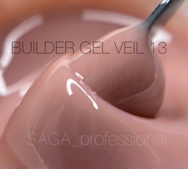 Гель моделюючий Saga Builder Gel Veil №13