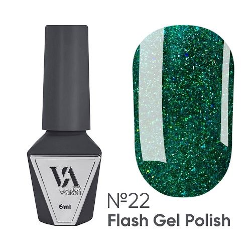 Светоотражающий гель-лак Valeri Flash 22, 6мл