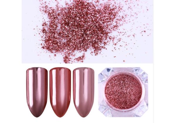 Втирка хром розовый Pink 1г
