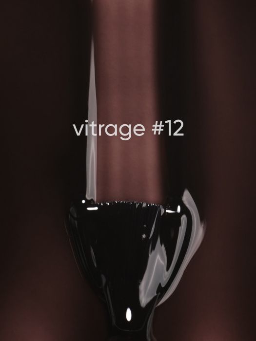 Гель-лак витражный Dark Vitrage 12, 6мл