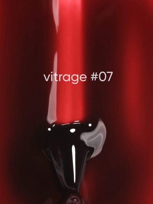 Гель-лак витражный Dark Vitrage 07, 6мл