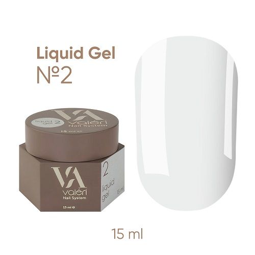 Рідкий акригель Valeri Liquid Gel 02 15мл 