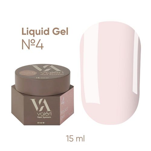 Рідкий акригель Valeri Liquid Gel 04 15мл 