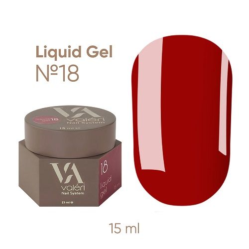 Рідкий акригель Valeri Liquid Gel 18 15мл 