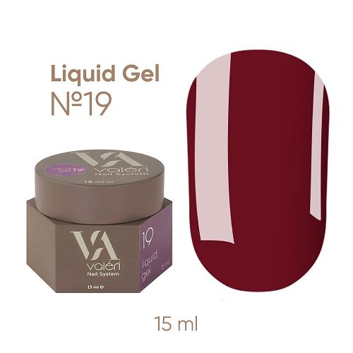 Жидкий акригель Valeri Liquid Gel 19 15мл 