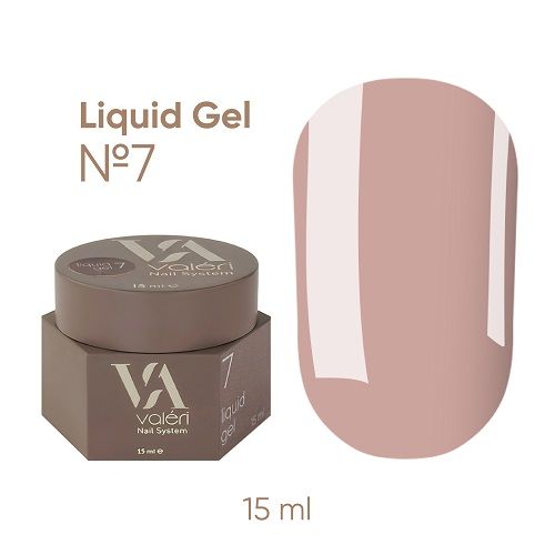 Жидкий акригель Valeri Liquid Gel 07 15мл 