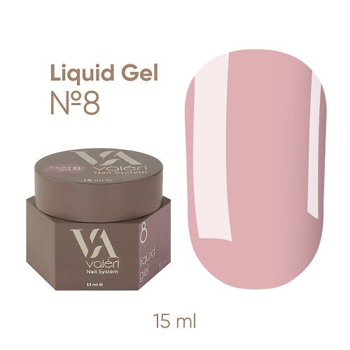 Рідкий акригель Valeri Liquid Gel 08 15мл 