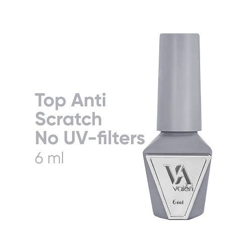 Топ Valeri "без подряпин"  Anti Scratch (No UV-Filters) без липкого шару без УФ фільтрів 6мл