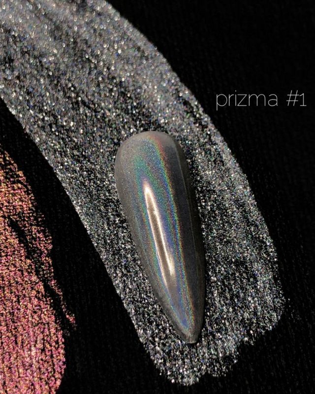 Втирка голографика яркая RCR Prizm