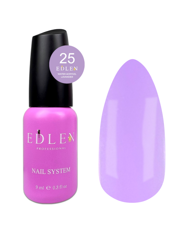Жидкий  акригель Edlen Water Acrygel Wine 9мл 25