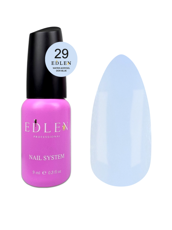 Жидкий акригель Edlen Water Acrygel Wine 9мл 29